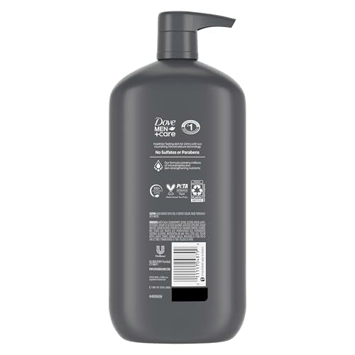 Dove Men+Care Exfoliating Deep Clean Body & Face Wash, 30 oz