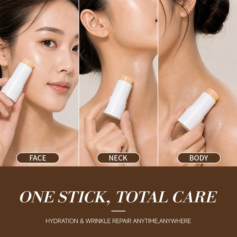 TrySafe PDRN & Collagen Anti-Aging Balm Stick - Moisturizing Wrinkle Care