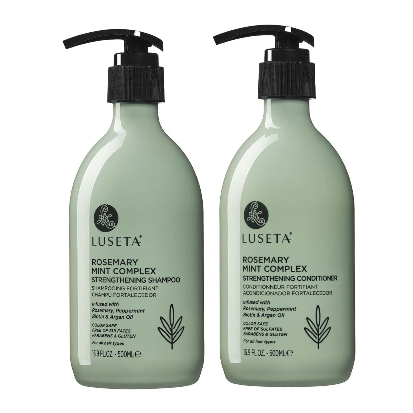 Bond Repair Shampoo & Conditioner Set for Chemically Damaged Hair - Deep Moisture & Shine | 2x16.9 oz