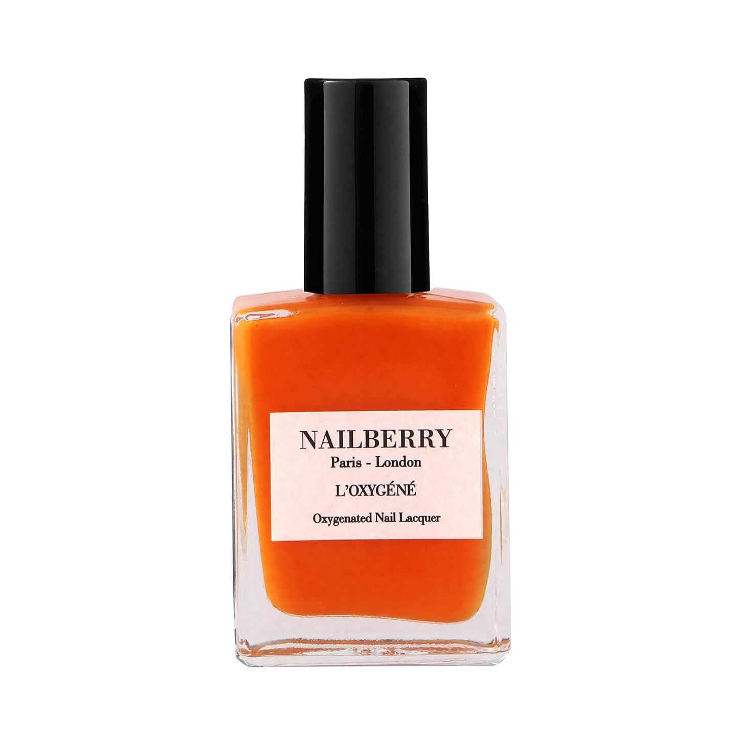 Oxygenated Nail Lacquer - Rose Blossom Pastel Pink | 12-Free Vegan Nail Polish | UV Protected Long-Wear | 15 ml