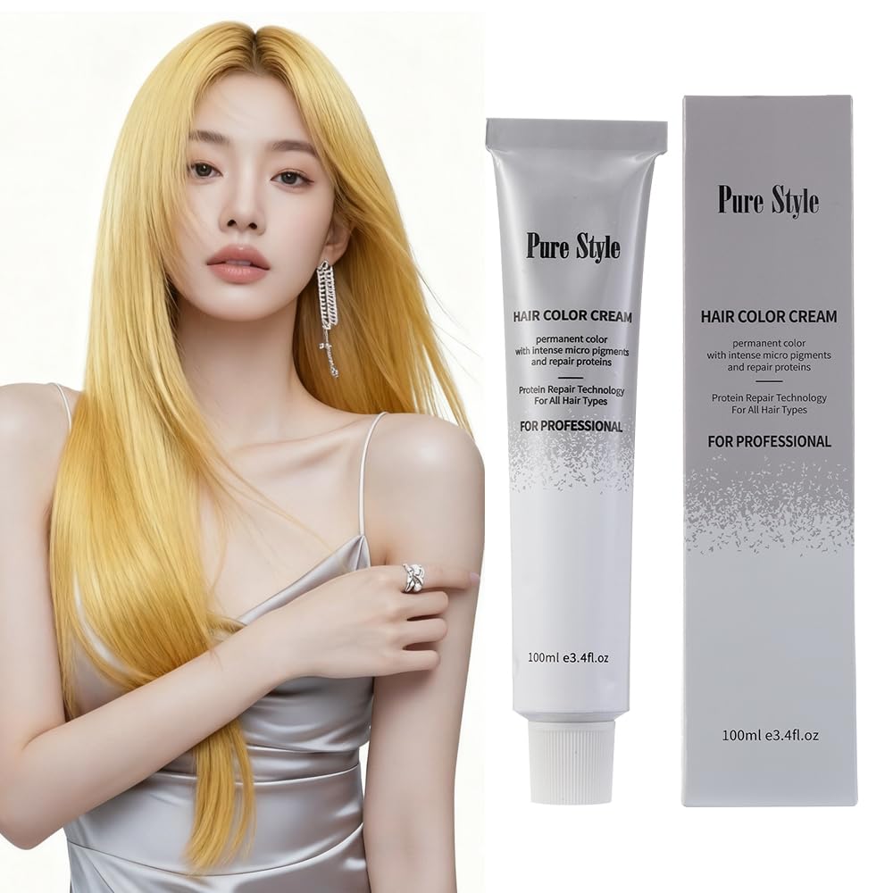 Hair Color Diluter Cream - Ammonia-Low Permanent Dye for At-Home Salon Quality | 3.4 fl oz (100ml) Nourishing Formula
