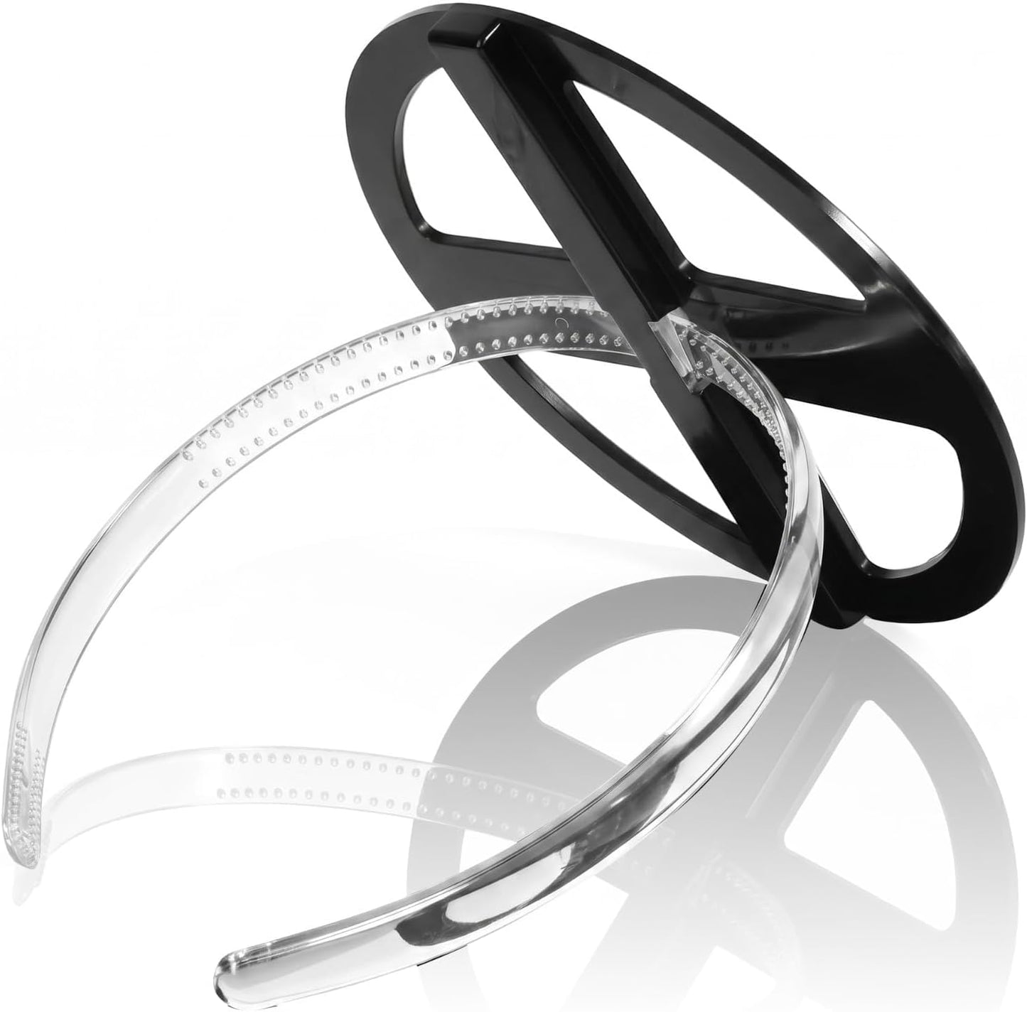 Clear Graduation Cap Headband Insert - Anti-Fall Hat Band Holder for Graduates | Secure Fit Hairband