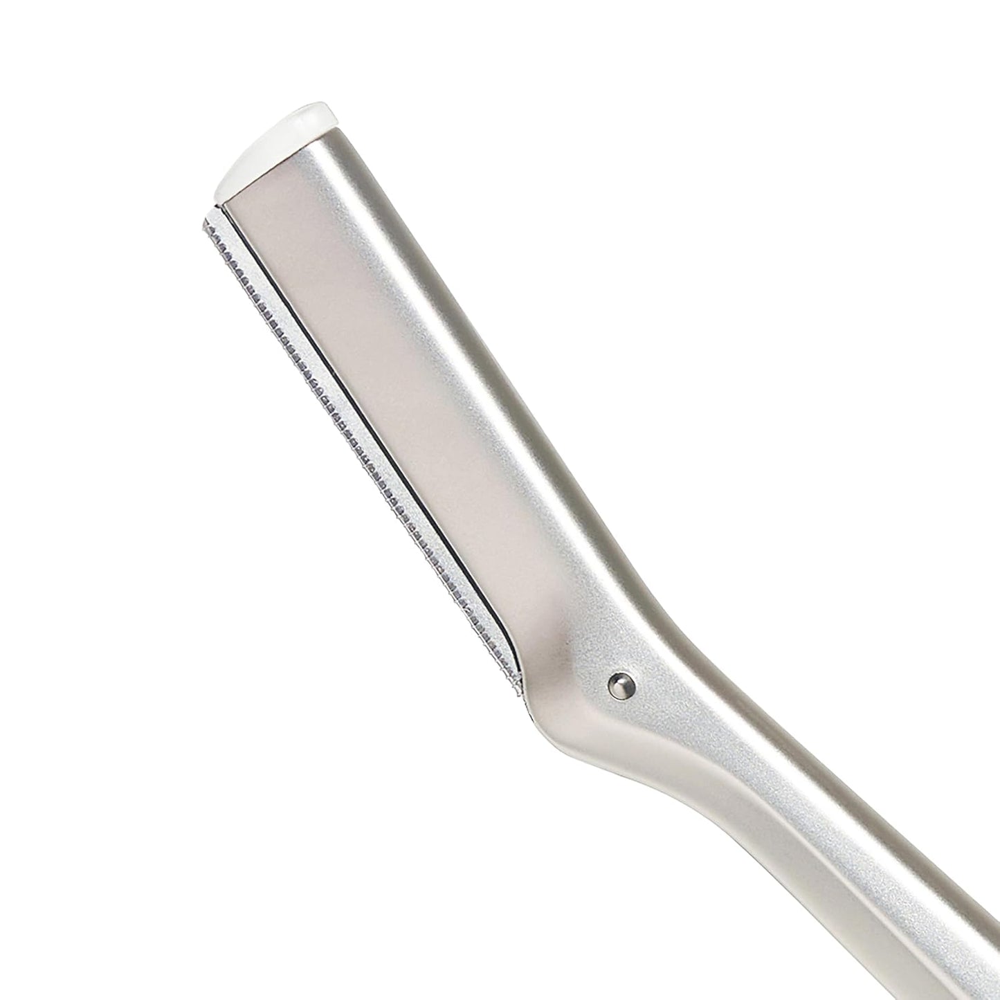 Tweezerman Stainless Steel Facial Razor - Precision Shaving Tool with 7 Replacement Blades