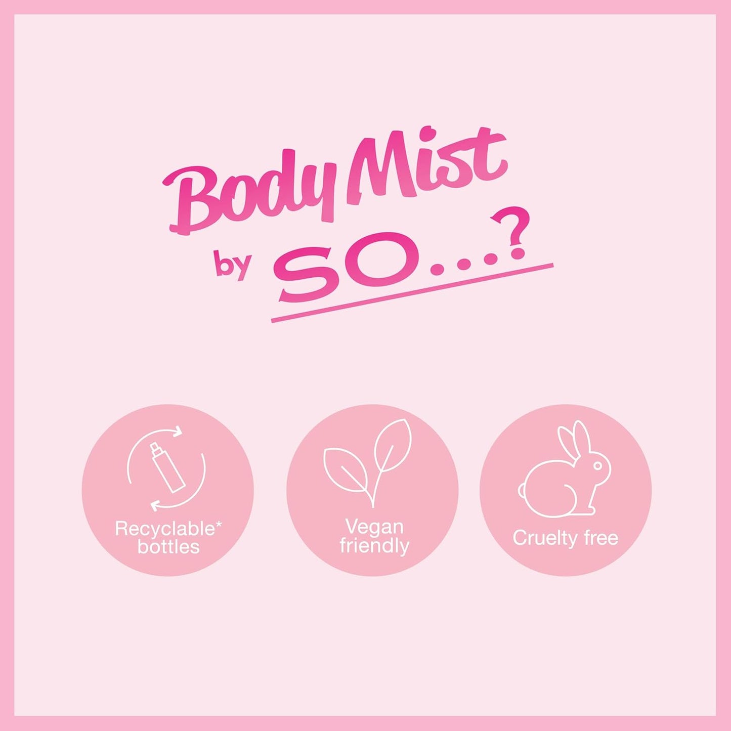 Cotton Candy Body Mist for Women - 3.5 oz Refreshing Fragrance | Pack of 3