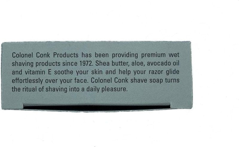 Col. Ichabod Conk Men's Amber Shaving Soap Shave Bar Sm