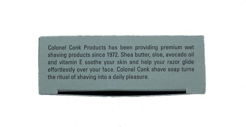 Col. Ichabod Conk Men's Amber Shaving Soap Shave Bar Sm