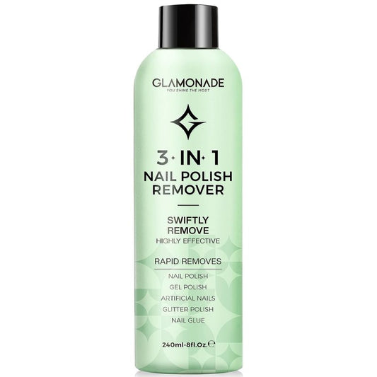 Acetone Nail Polish Remover - Professional Soak-Off Gel Formula with Aloe Vera | 8 Fl. Oz.