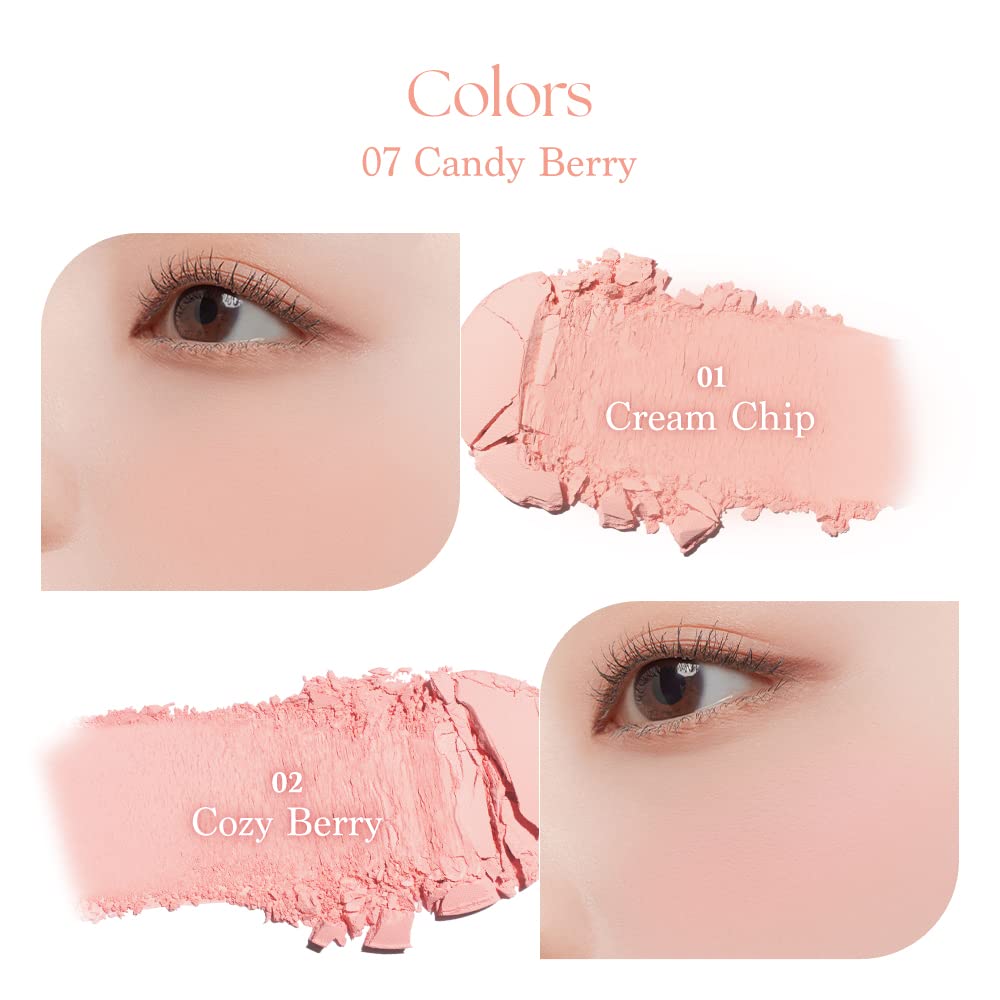 Dasique Blending Mood Cheek #07 Candy Berry | 4 Blendable Shades