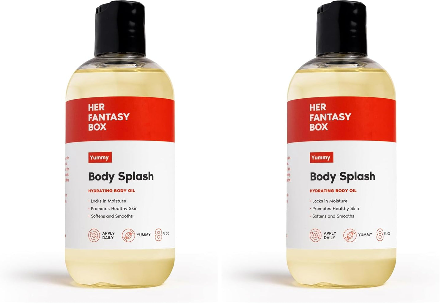 Body Splash Blueberry Crème Fragrance Oil - Fruity Vanilla & Citrus Scent, Lightweight Hydrating Vegan Oil