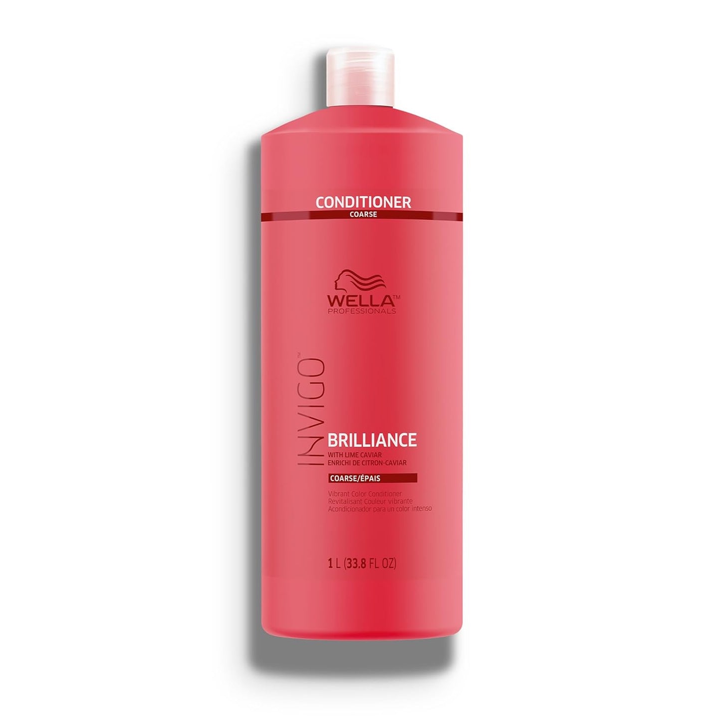 Wella Professionals Invigo Brilliance Conditioner for Coarse Hair - Intense Color Protection & Shine Care | Salon Formula