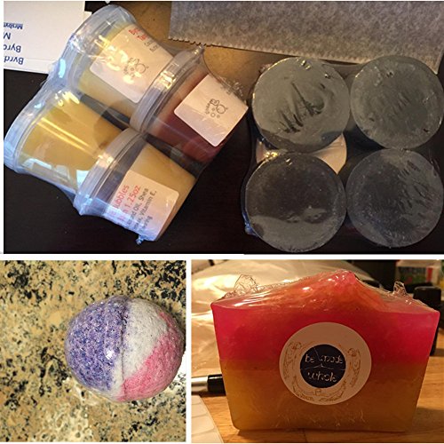 Senover 300pcs 6x6 Inch Clear PVC Shrink Wrap Bags for Soaps, Bath Bombs & Crafts