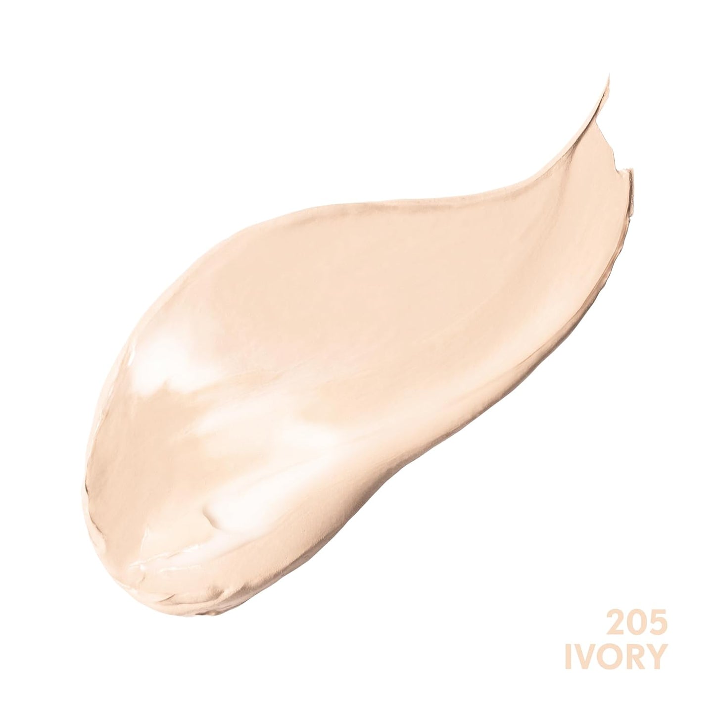 COVERGIRL Simply Ageless Foundation - Instant Wrinkle Defying, SPF 28, Hyaluronic Complex | 205 Ivory, 1 Pack