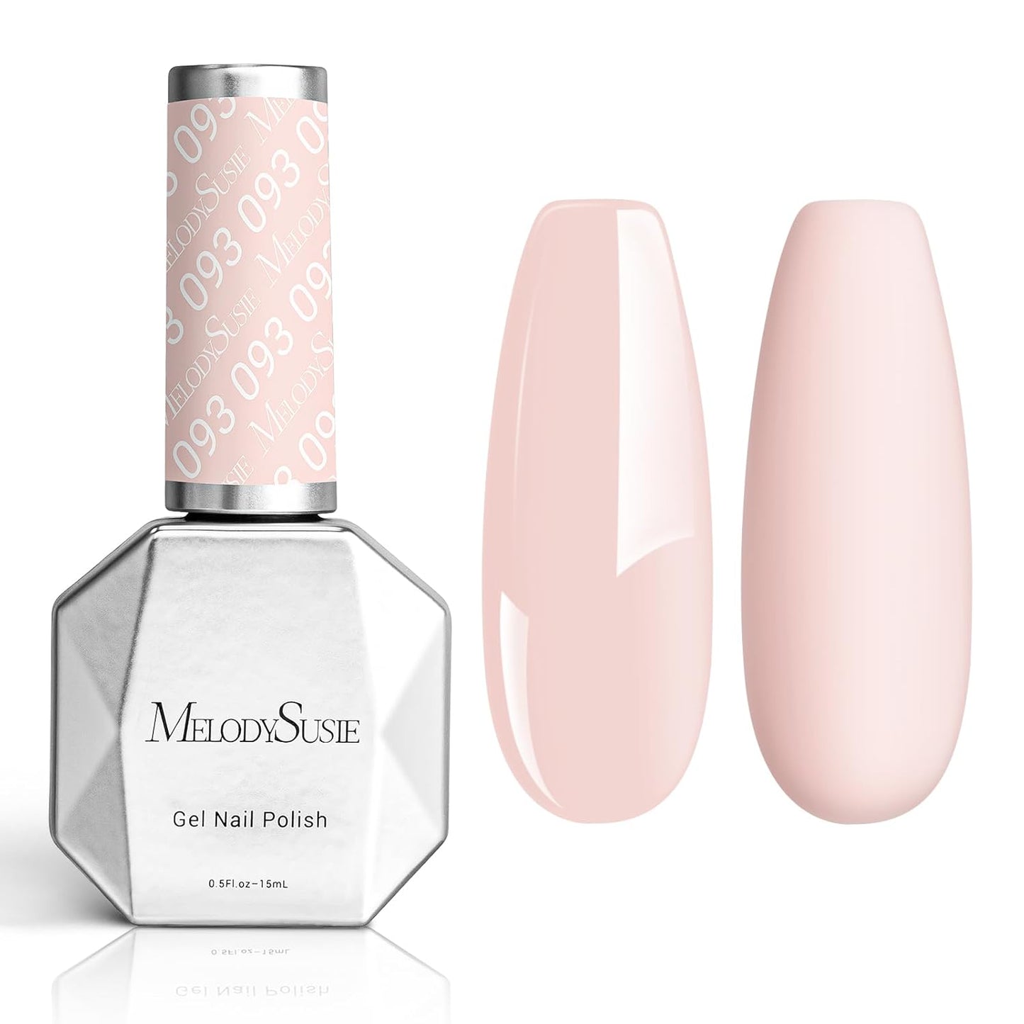 Thick Snow White Gel Nail Polish - 15ML Soak Off UV LED for DIY Nail Art & Manicure | Perfect Christmas Gift