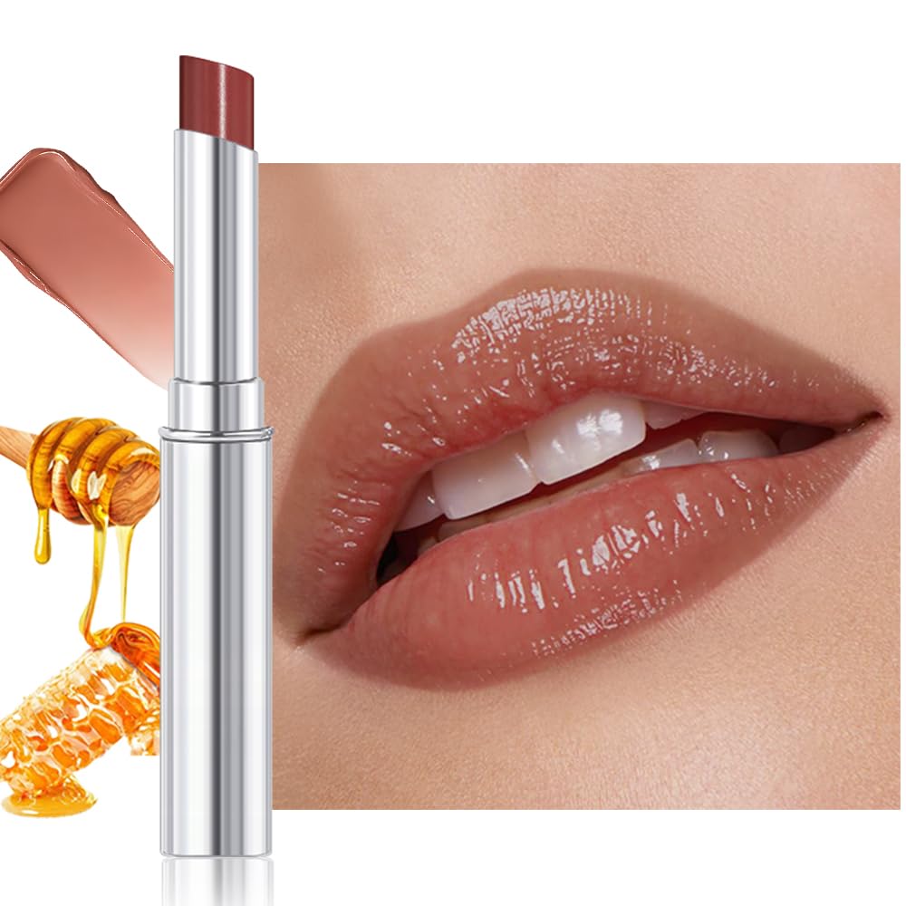 Pink Honey Tinted Lip Stain - Hydrating Lip Balm & Gloss | Moisturizing Lip Color for All Skin Tones