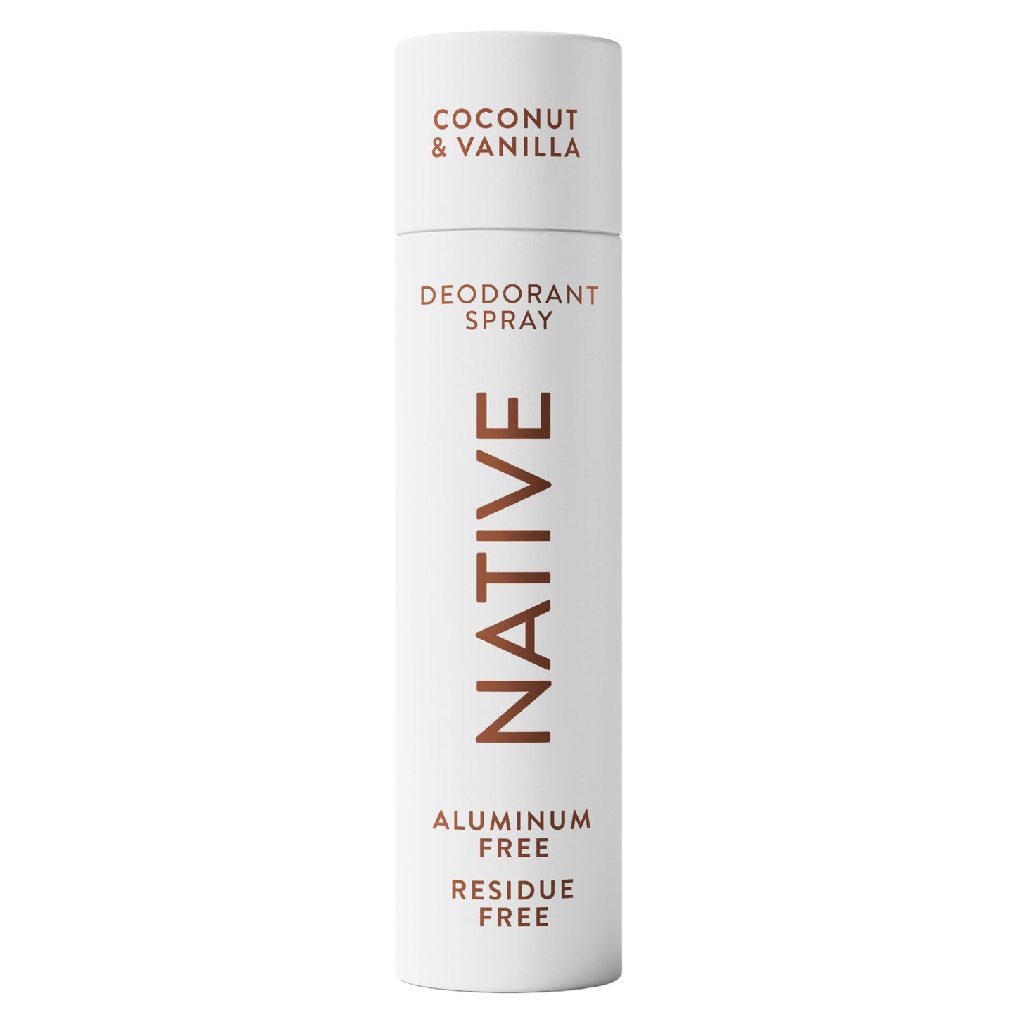 Native Deodorant & Body Spray, Coconut & Vanilla, 72-Hour Odor Protection for Underarms & Body, Aluminum Free, Quick Drying, 3.5 oz