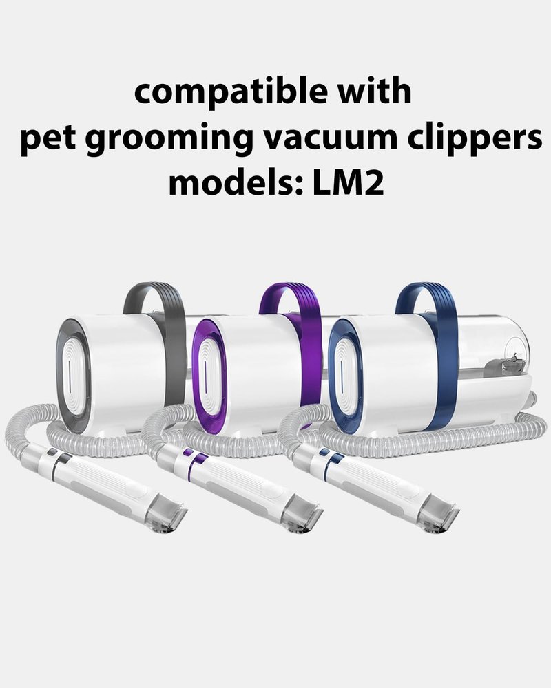 Replacement Blades 2 Pack for ONEISALL Dog Hair Vacuum and Dog Grooming Kit, Low Noise Pet Clipper Replacement Blade for ONEISALL Replacement Blade, Cleaning Brush
