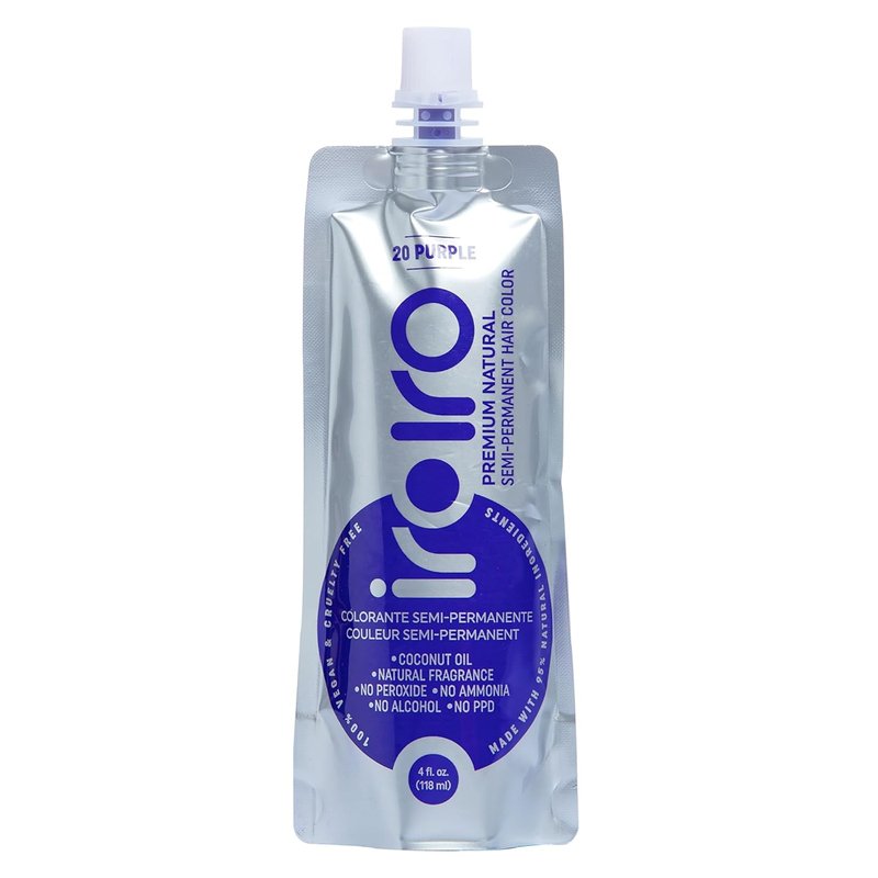 Premium Purple Semi-Permanent Hair Color - Vibrant Long-Lasting Formula
