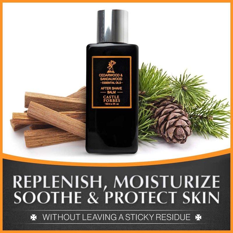 Cedarwood & Sandalwood Aftershave Balm
