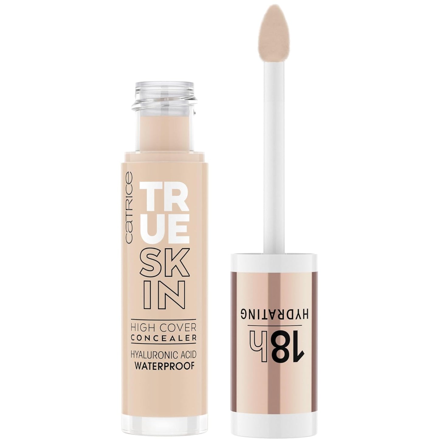 Catrice True Skin High Cover Concealer - Waterproof & Lightweight | 032 Neutral Biscuit, 18-Hour Wear, Vegan