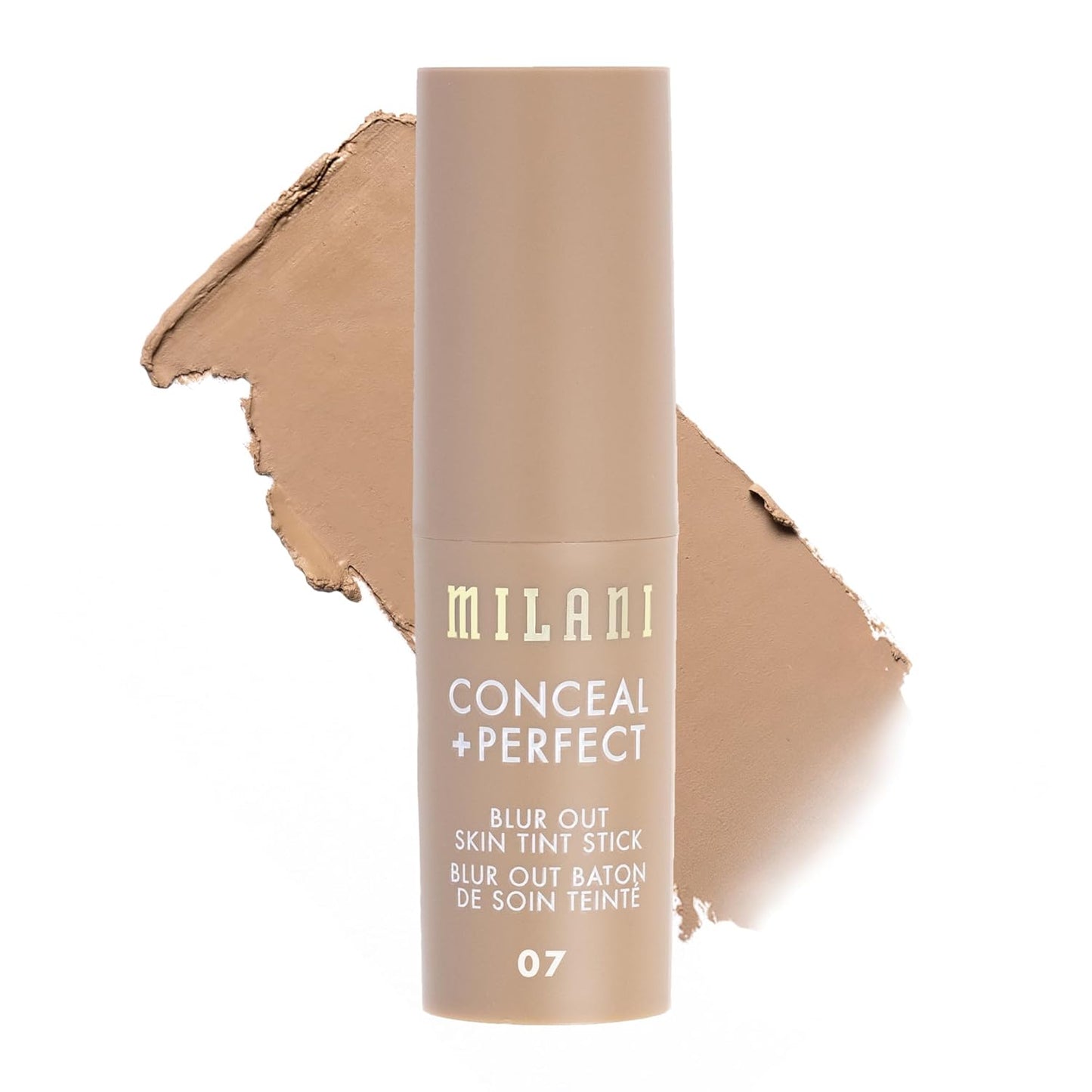 Milani Conceal + Perfect Blur Out Skin Tint Stick - Lightweight Tinted Moisturizer with Vitamin C & E | Soft Matte Finish 02-Fair Neutral