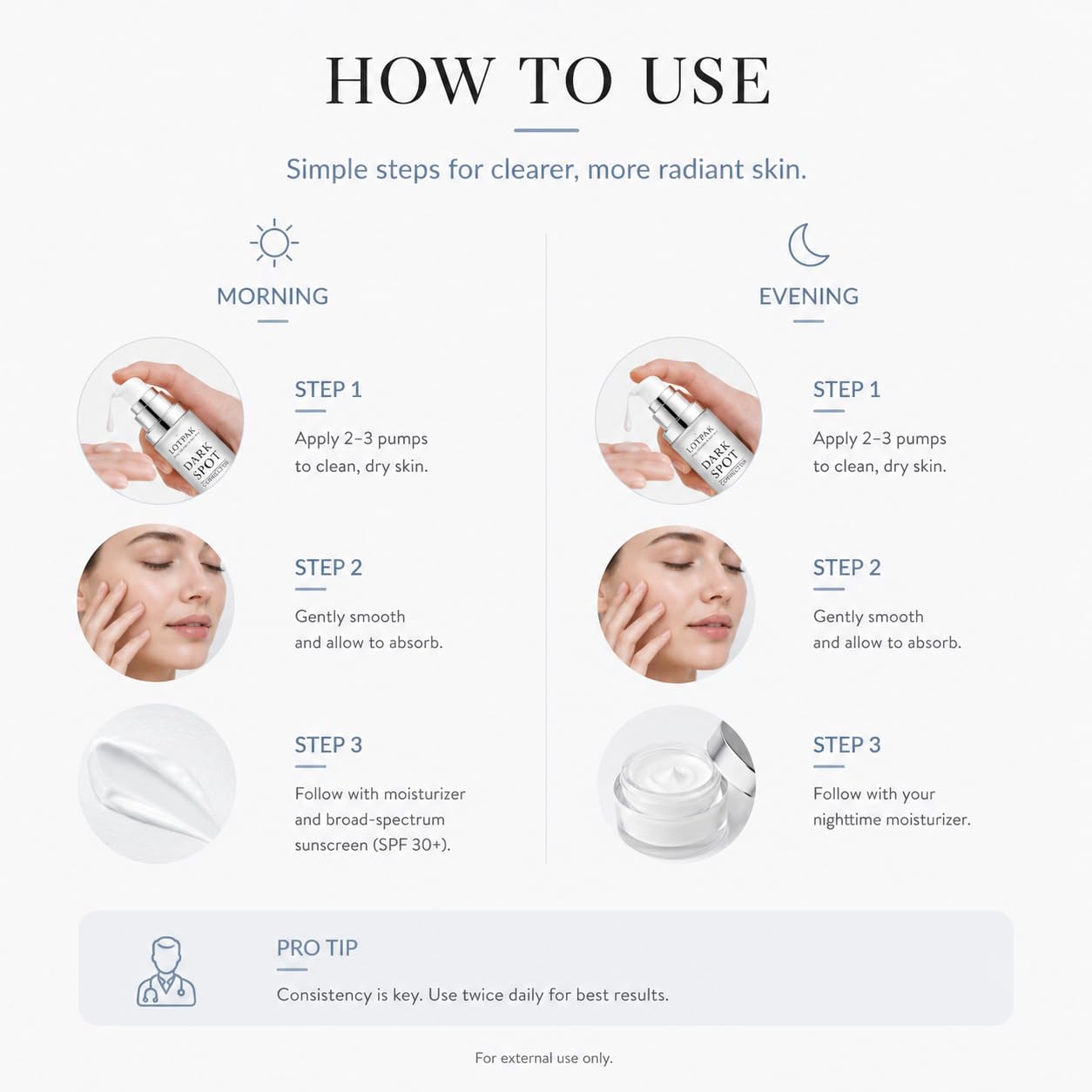 Dark Spot Remover Serum - 20,000ppm Niacinamide & Tranexamic Acid for Face & Body | Brightens Age Spots & Uneven Tone (1 FL.OZ)
