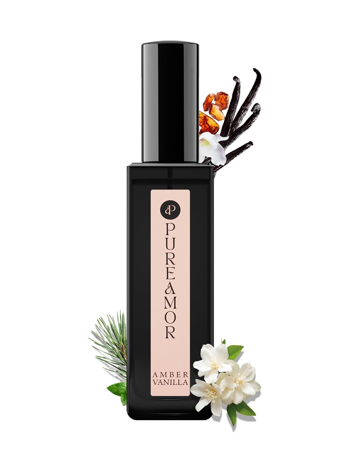 Blossom Vanilla Perfume for Women - Cozy Floral Jasmine & Sweet Vanilla | Travel Size 0.7 oz/20ml