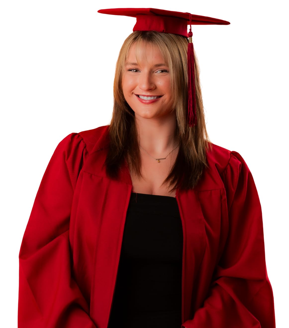 Graduation Cap Headband - Secure Your Cap & Style Your Hair | Black & Clear Options