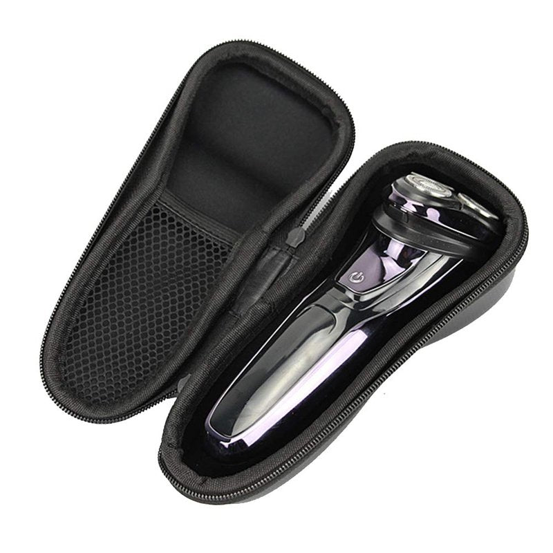 INVODA Storage Case for Electric Shavers (3800/3500/2300/2100 Series) | High-Density EVA 1680D Material | 7.09x3.15x2 Inches | Waterproof Shock-Resistant Storage (Black, Case Only)