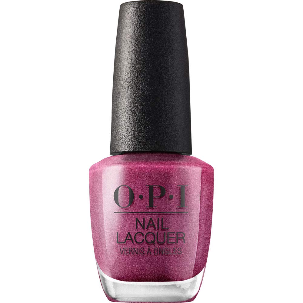 OPI Nail Lacquer - Classic Pink & Purple Nail Polish | Chip Resistant, Fast Drying, Streak-Free | 0.5 Fl Oz