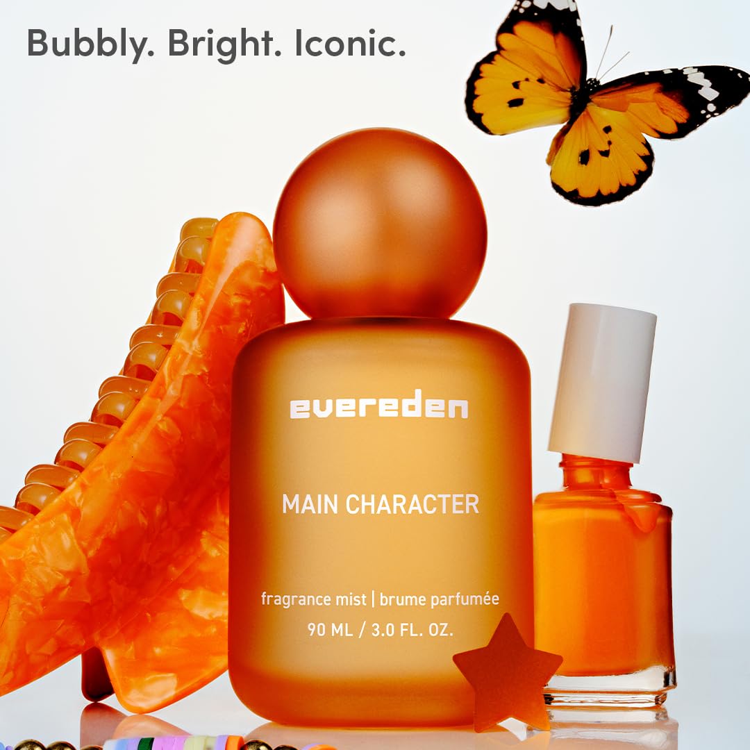 Evereden Hair and Body Mist - Clean Vegan Fragrance Spray for Teen Girls | Aesthetic Collectible Bottles
