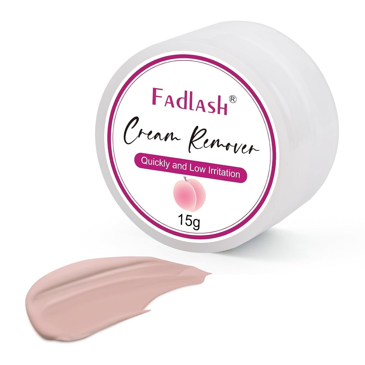 Eyelash Extension Remover - Powerful Dissolving Formula for Lash Glue | Low Irritation for Sensitive Skin - 10g (Rose)