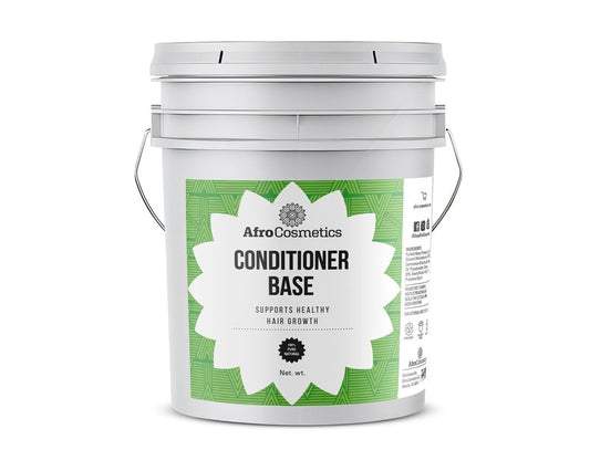 AFROCOSMETICS Unscented Condition Base 5 Gallon Bucket, For Dry Hair