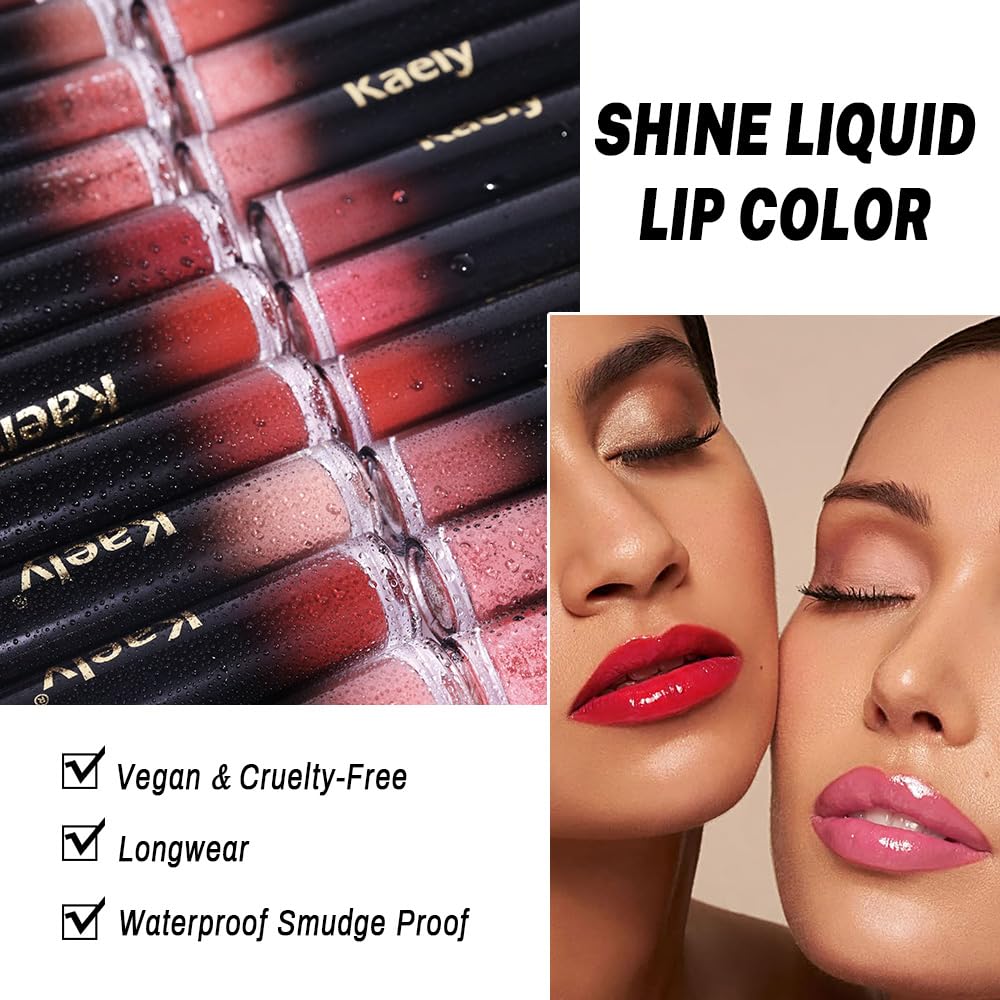 Kaely Longwear No-Budge Lipstick - Highly Pigmented Liquid Lip Color, Waterproof & Smudge-Proof | 24-Hour Wear, Vegan, 18 Nude