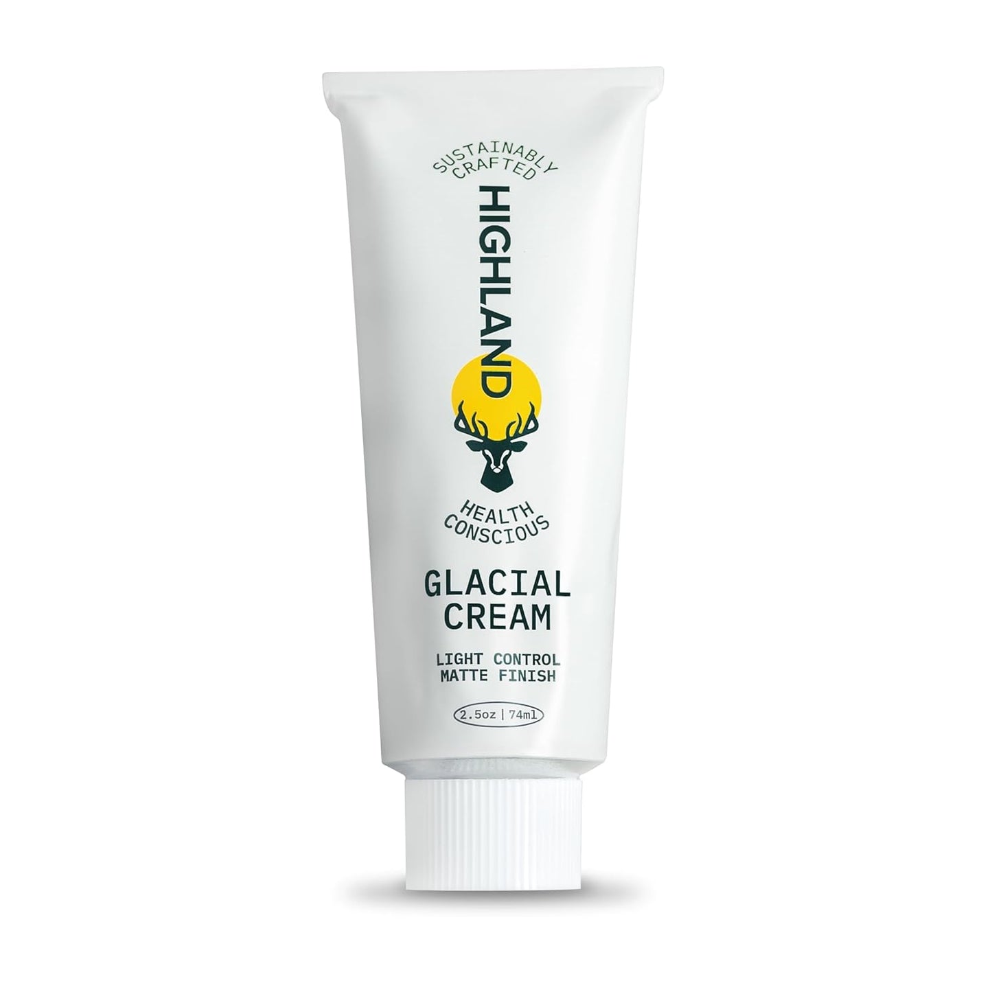 Highland Glacial Cream - Hair Styling Cream for Smooth, Hydrated Hair | Low Hold Matte Finish - 2.5 oz