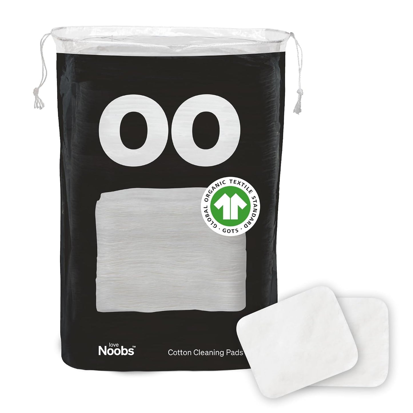 Baby Cotton Pads - Ultra Soft 100% Organic Diaper Change Pads | 360 Count, Lint-Free, Extra Large for Sensitive Skin