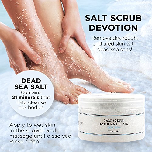 Vivo Per Lei Dead Sea Salt Body Scrub - 12 Oz Exfoliator