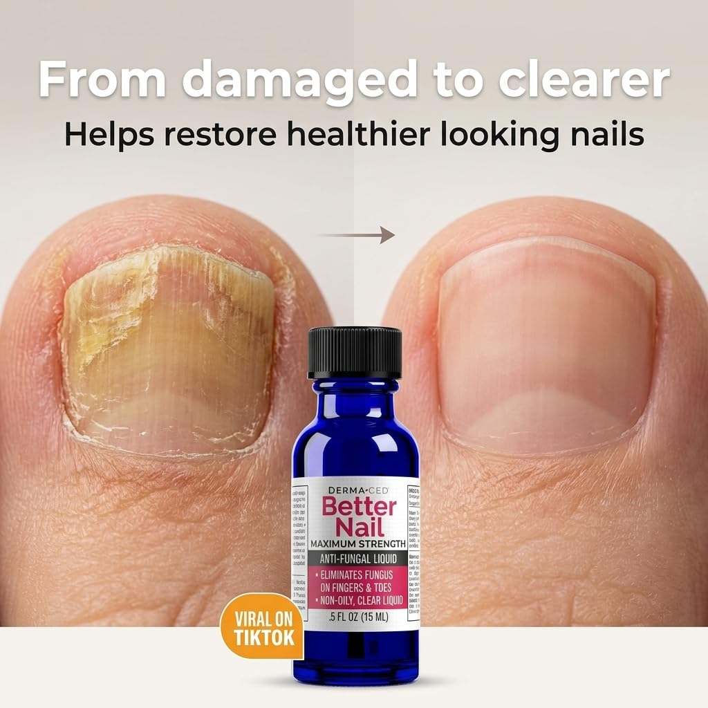 Rejuvica Extra Strength Nail Fungus Treatment - 25% Undecylenic Acid Antifungal Solution | Supports Healthy Nails with 6 Natural Oils
