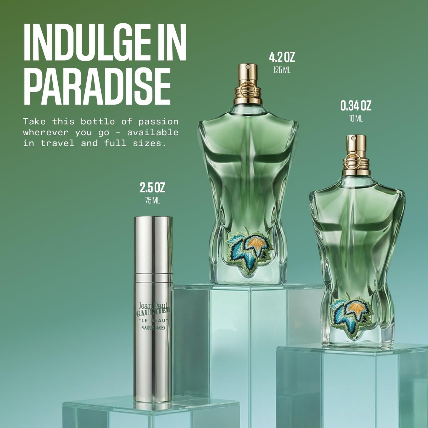 Jean Paul Gaultier Le Beau Paradise Garden | Men's Fragrance with Citrus Notes