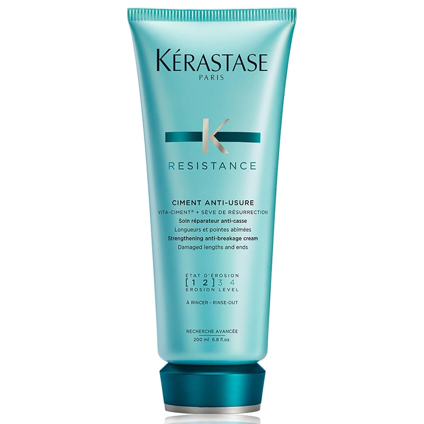 Kerastase Resistance Ciment Anti-Usure Treatment - Restorative Anti-Breakage Cream for Weak, Brittle Hair | Enhances Shine