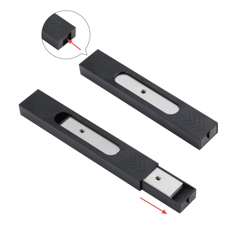 EHDIS 6 inch Razor Blades Paint Scraper Replacement Stainless Steel Blades for Window Scrapers, Double Edged, Pack of 25
