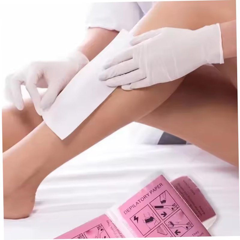 Wax Strips for Legs, 200 Sheets Wax Strips for Hair Removal 8x3 Inch Thickened Cotton Fiber Hair Removal for Legs, Armpits, Arms