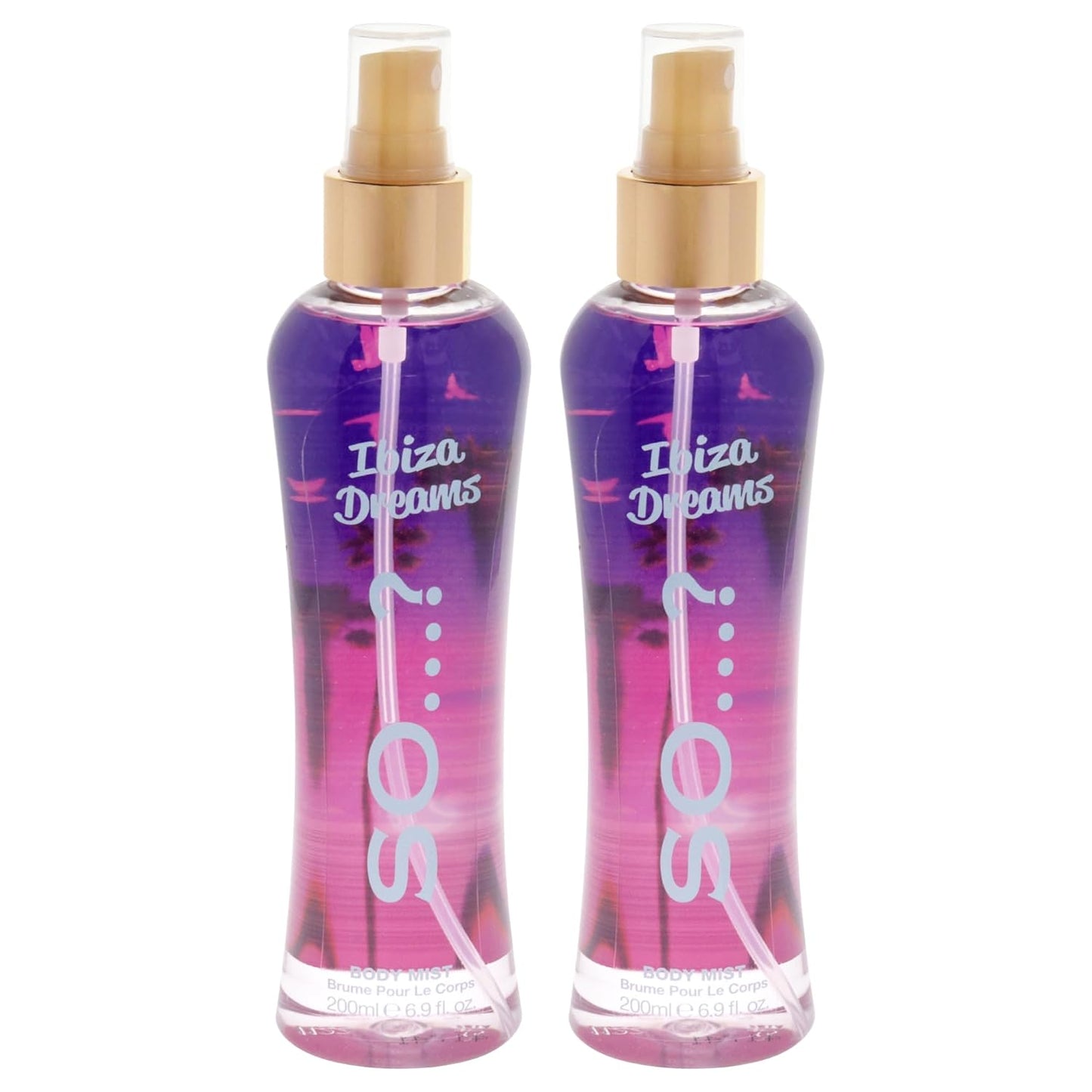 Bali Breeze Body Mist for Women - Refreshing Fragrance | 6.9 oz, Pack of 2