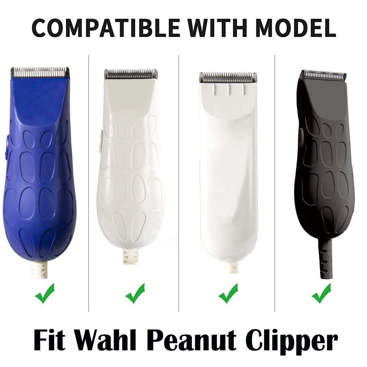 Professional Peanut Clippers | 2PCS Replacement Blades for Hair Clippers - Durable & Efficient #2068-300