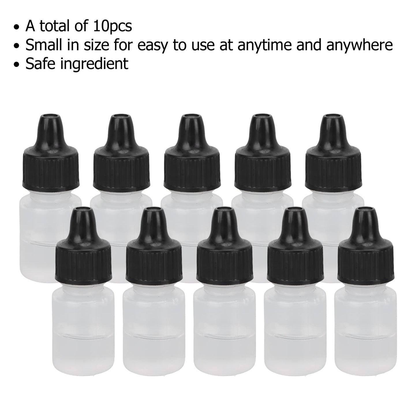 Shaver Lubricant, 10pcs Shaver Maintenance Lubricant Hair Trimmer Repair Oil Reduce Friction Prevent Trimmer Blades Sewing Machine Repair Oil for Electric Clippers Trimmers