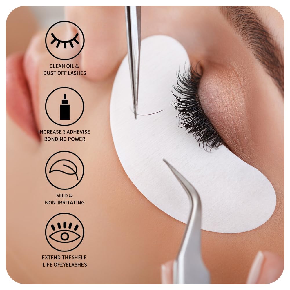 ANNAFRIS Lash Primer for Eyelash Extensions, Increase Adhesive Bonding Power Retention,Removes Oils and Proteins (10ml)
