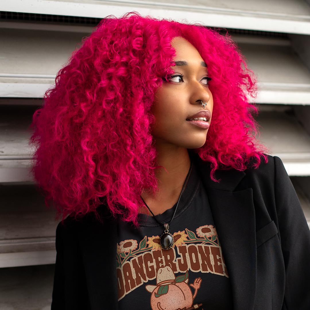 Danger Jones Semi-Permanent Hair Color - Vibrant Hustler Pink for Bold Looks