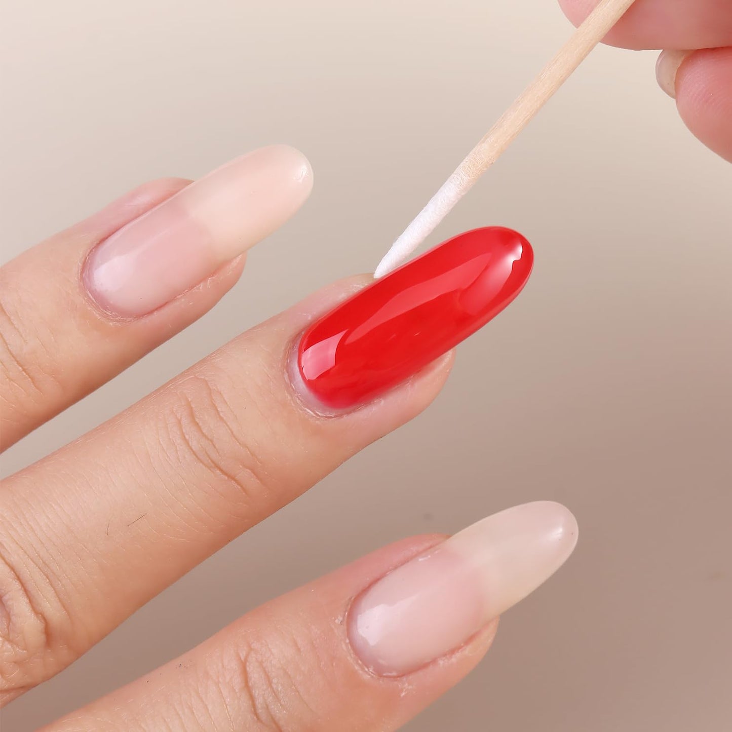 Pointed Tip Cotton Swabs - Double-Head Precision Microblading & Makeup Applicators | 200pcs White Wooden Sticks
