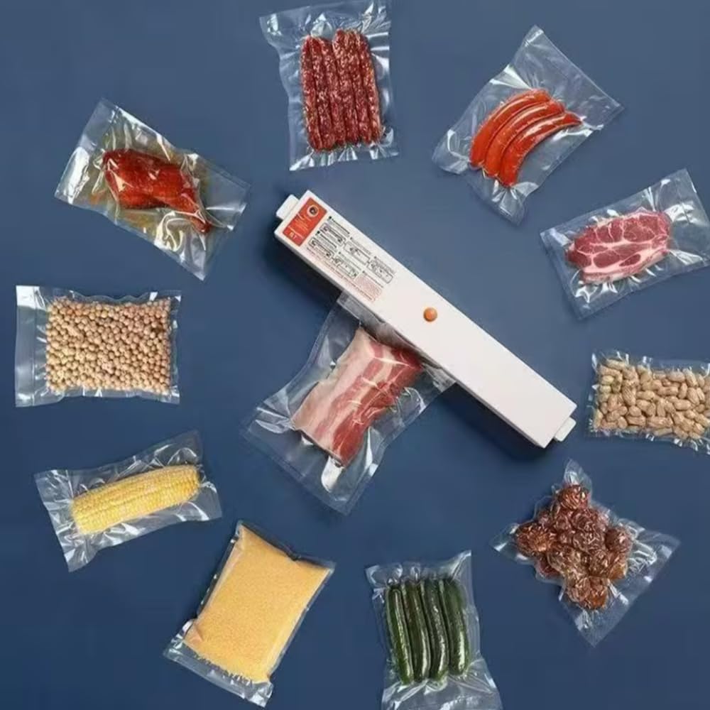 1 Roll Heavy-Duty Vacuum For Food Storage,6in*10ft Vacuum Sealer Storage Bags, Tear-Resistant & Durable, Great For Storage, Meal Prep And Sous Vide, Kitchen Accessories, Kitchen Storag, 6in*10ft