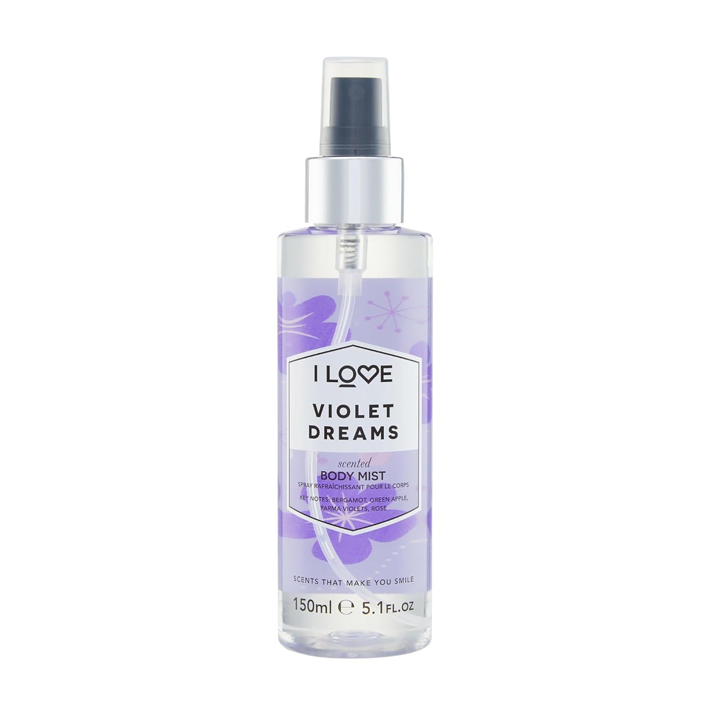 Violet Dreams Body Mist - Long Lasting, Fast Drying, Non-Sticky | 150ml for Her