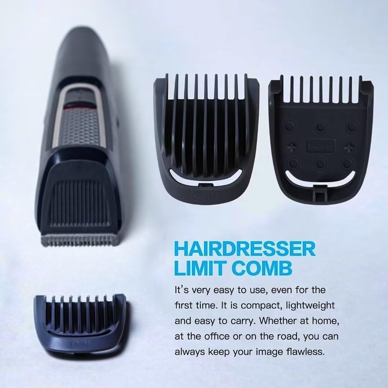 Vicue Replacement 2mm Beard Stubble Hair Guide Comb Guard for Philips Norelco Multigroom Trimmer Series 3000/5000/7000